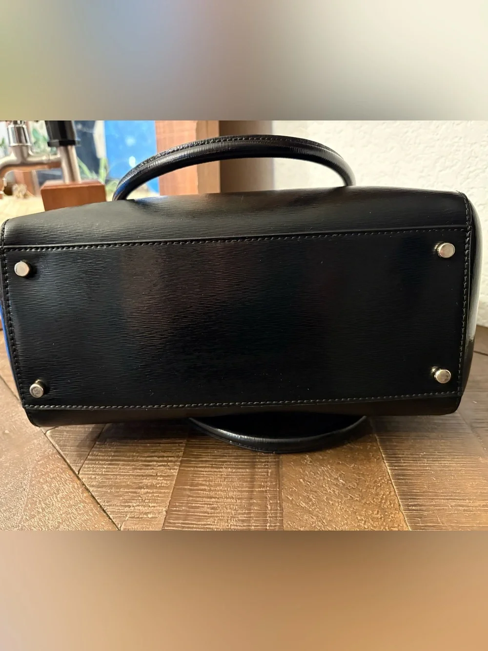 Kate Spade Bixby Place Medium Black Patent Leather Tote